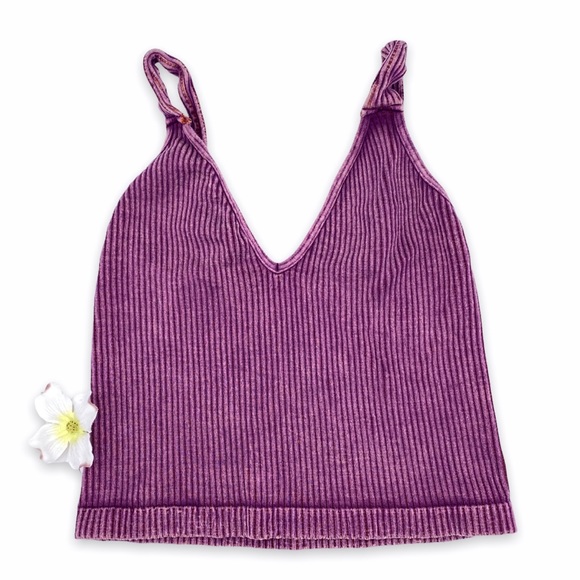 NEW Free People Washed Seamless Crop, XS/S - Picture 6 of 14